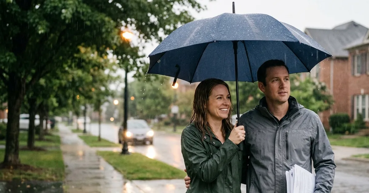 Individual reviewing umbrella insurance coverage, liability protection limits, and personal asset protection plans.
